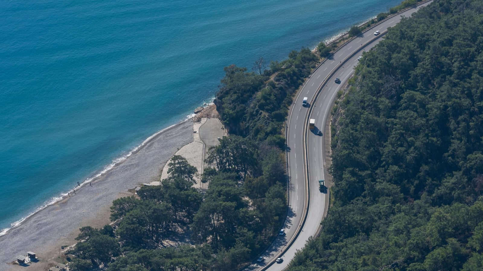 Old bay road from Kotor toward Risan